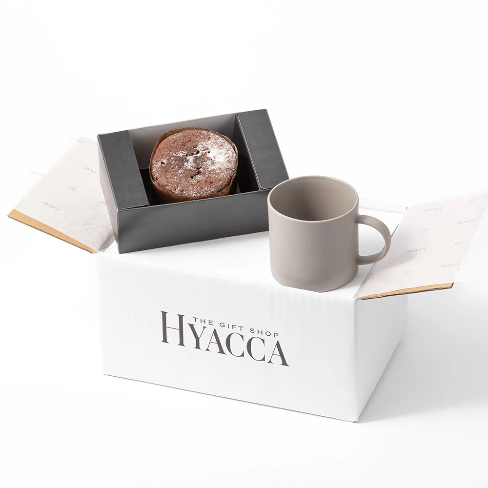 MOHEIM マグカップ/全3カラー［モヘイム］+濃厚フォンダンショコラ グレー 