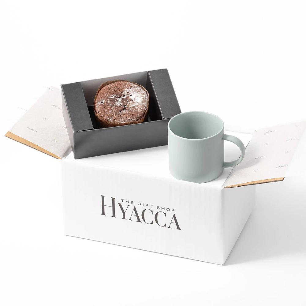 MOHEIM マグカップ/全3カラー［モヘイム］+濃厚フォンダンショコラ ライトブルー 