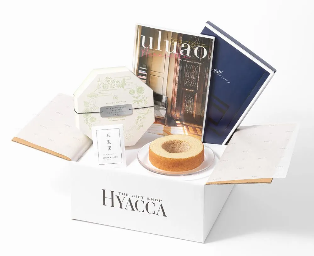 結婚祝いギフト カタログギフト / ウルアオ 全4種+バームクーヘン（引き出物宅配セット） 1