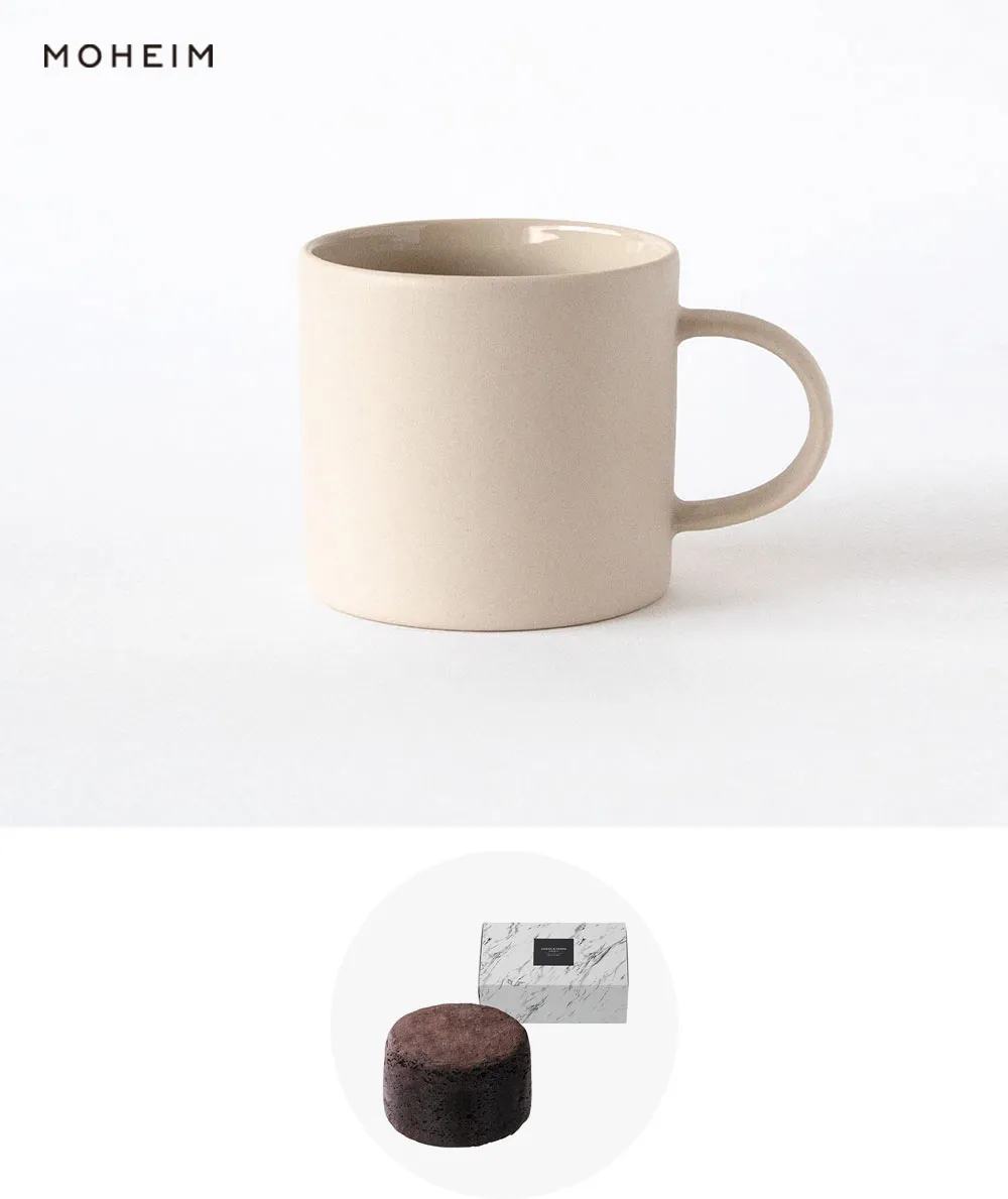MOHEIM マグカップ/全3カラー［モヘイム］+濃厚フォンダンショコラ サンドホワイト 