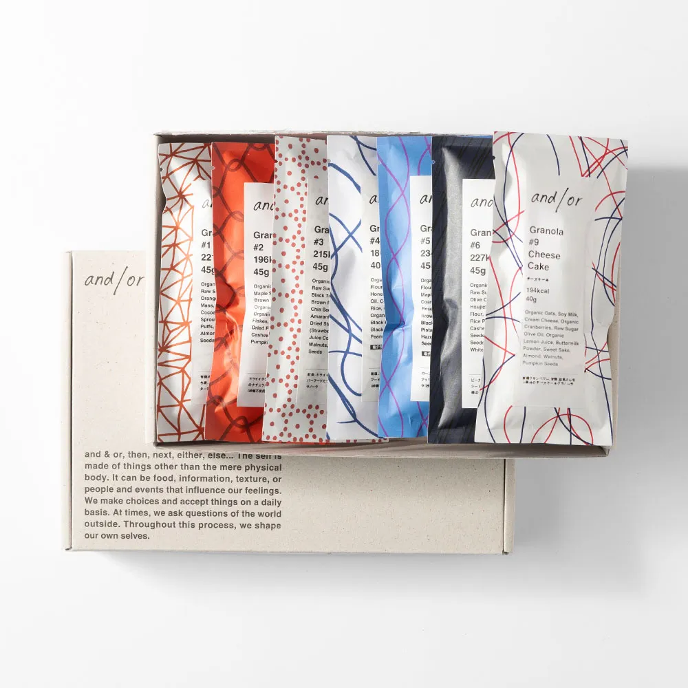 グラノーラセット/ 7個セット［and/or Granola］