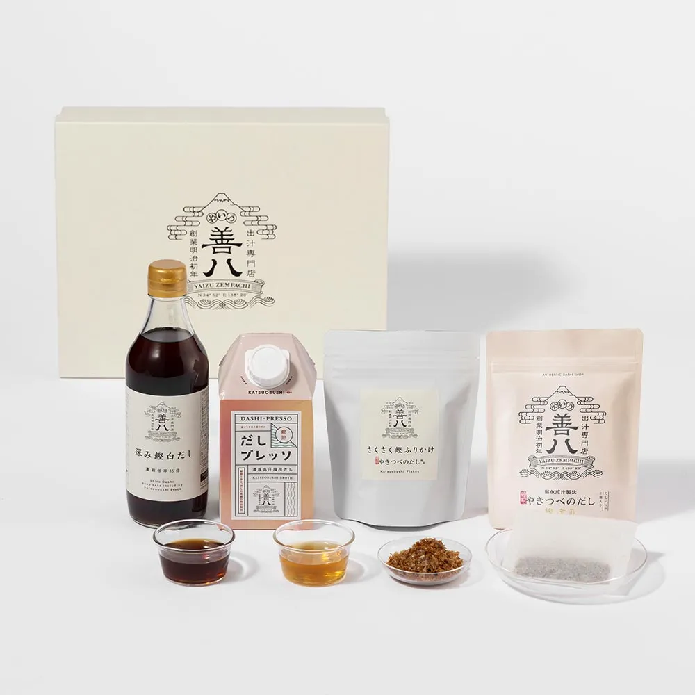 だし＆調味料セット［やいづ善八］
