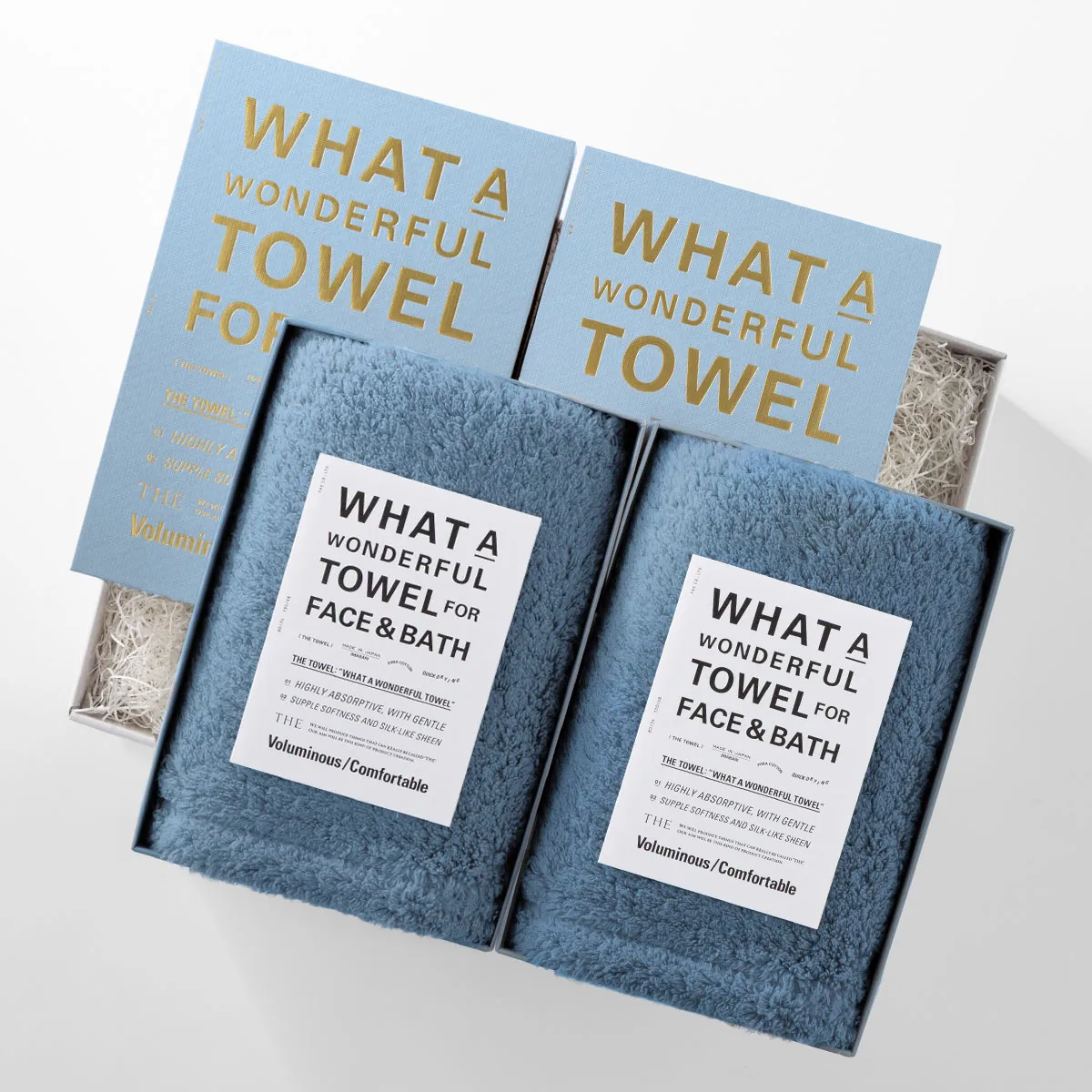 THE TOWEL BOX /  ブルー