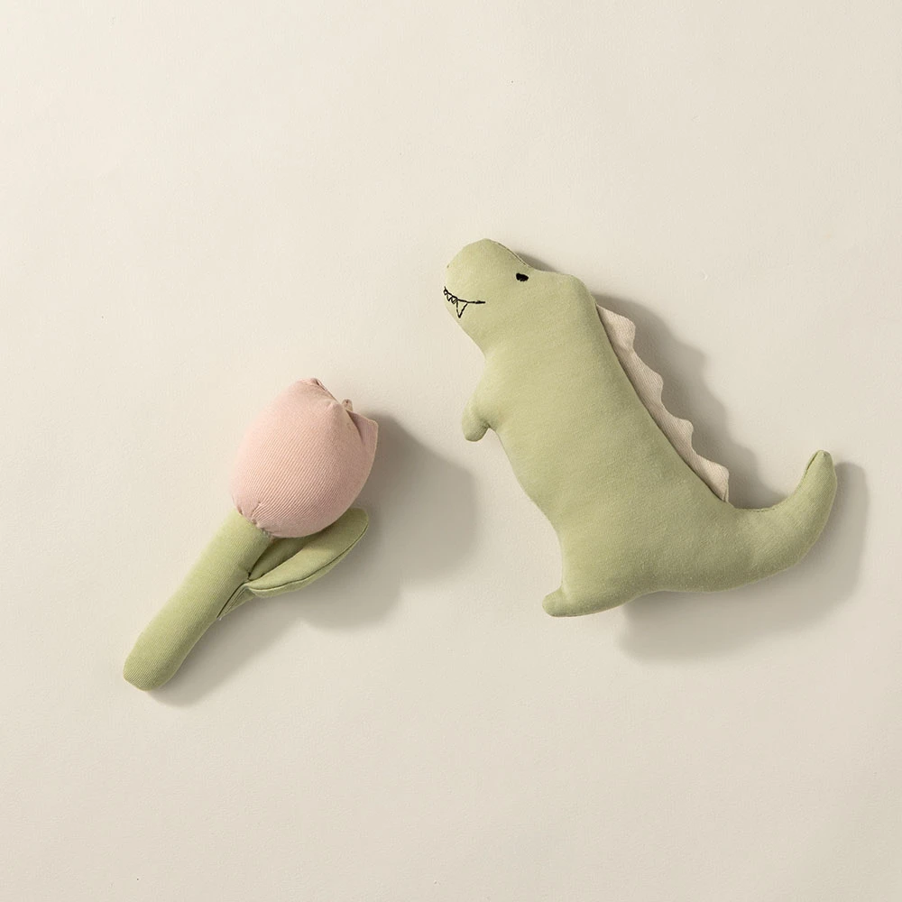 花柄ワンピースのうさぎちゃん ぬいぐるみ 部屋飾り 海外作家様