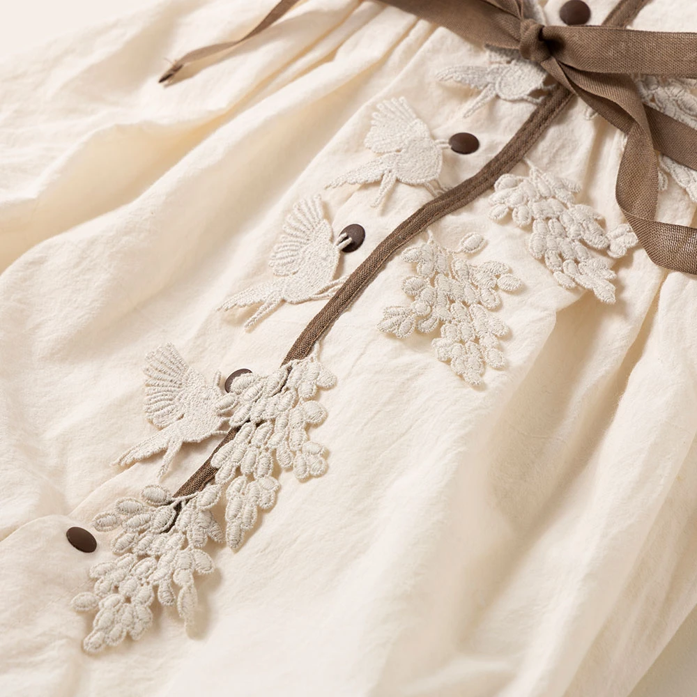 ツーウェイドレス＆スタイ / アイボリー［ヒトヒト］