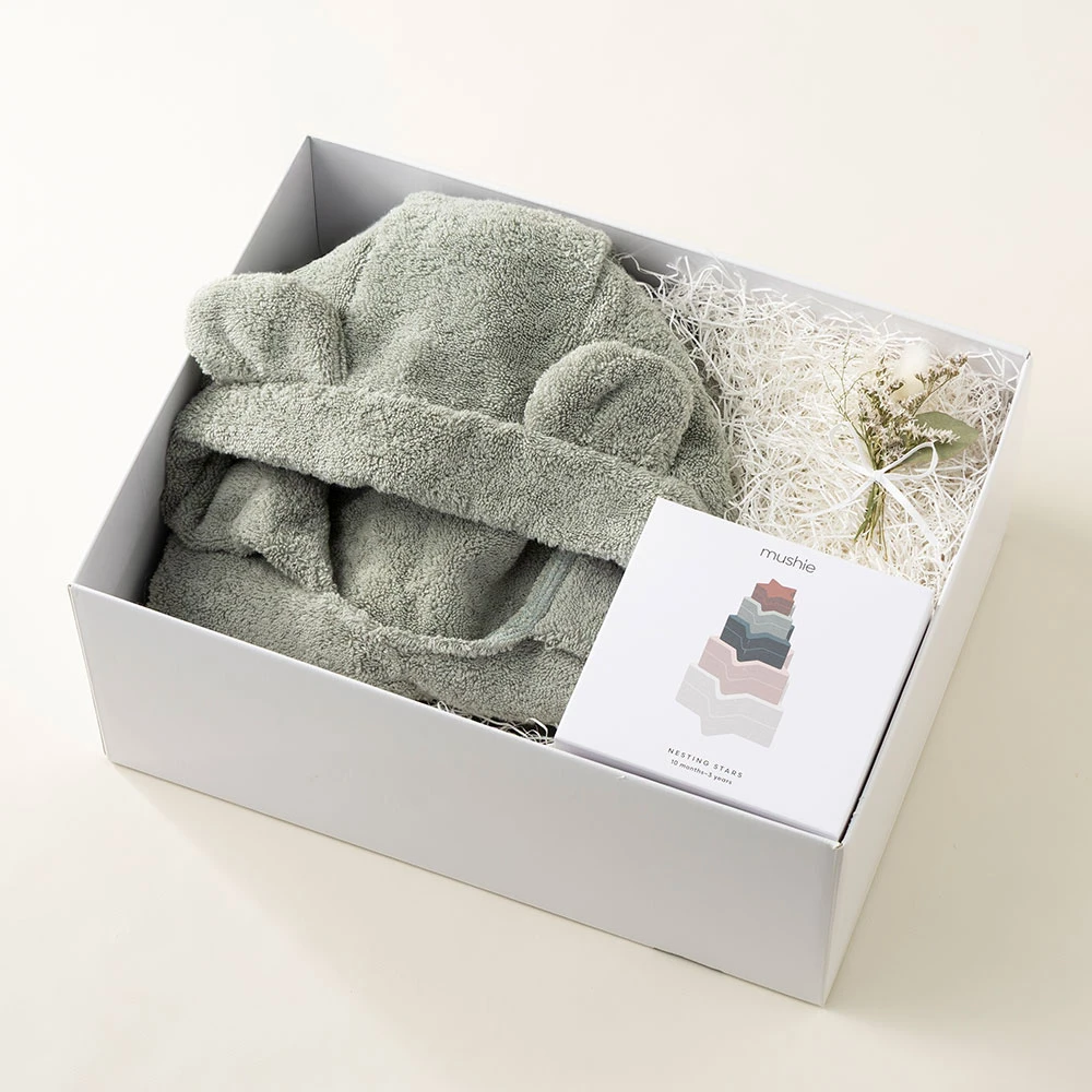 BABY BATH＆TOY BOX / HOODED PONCHO+STAR 13