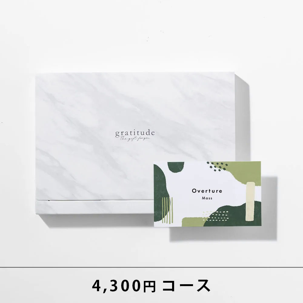 引き出物カード HYACCA / Overture / 2品セレクト /  モス 