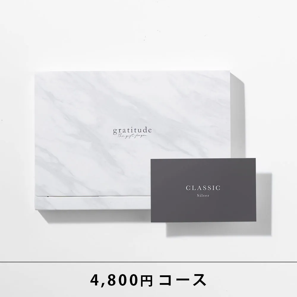 引き出物カード HYACCA /  CLASSIC / 2品セレクト /  シルバー 