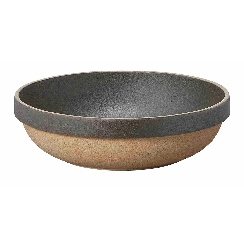 ROUND BOWL 18.5cm / ブラック［ハサミポーセリン］