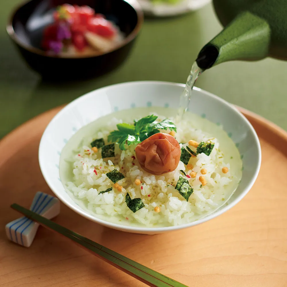 GIONお茶漬け＆梅干しセット+鯛出汁