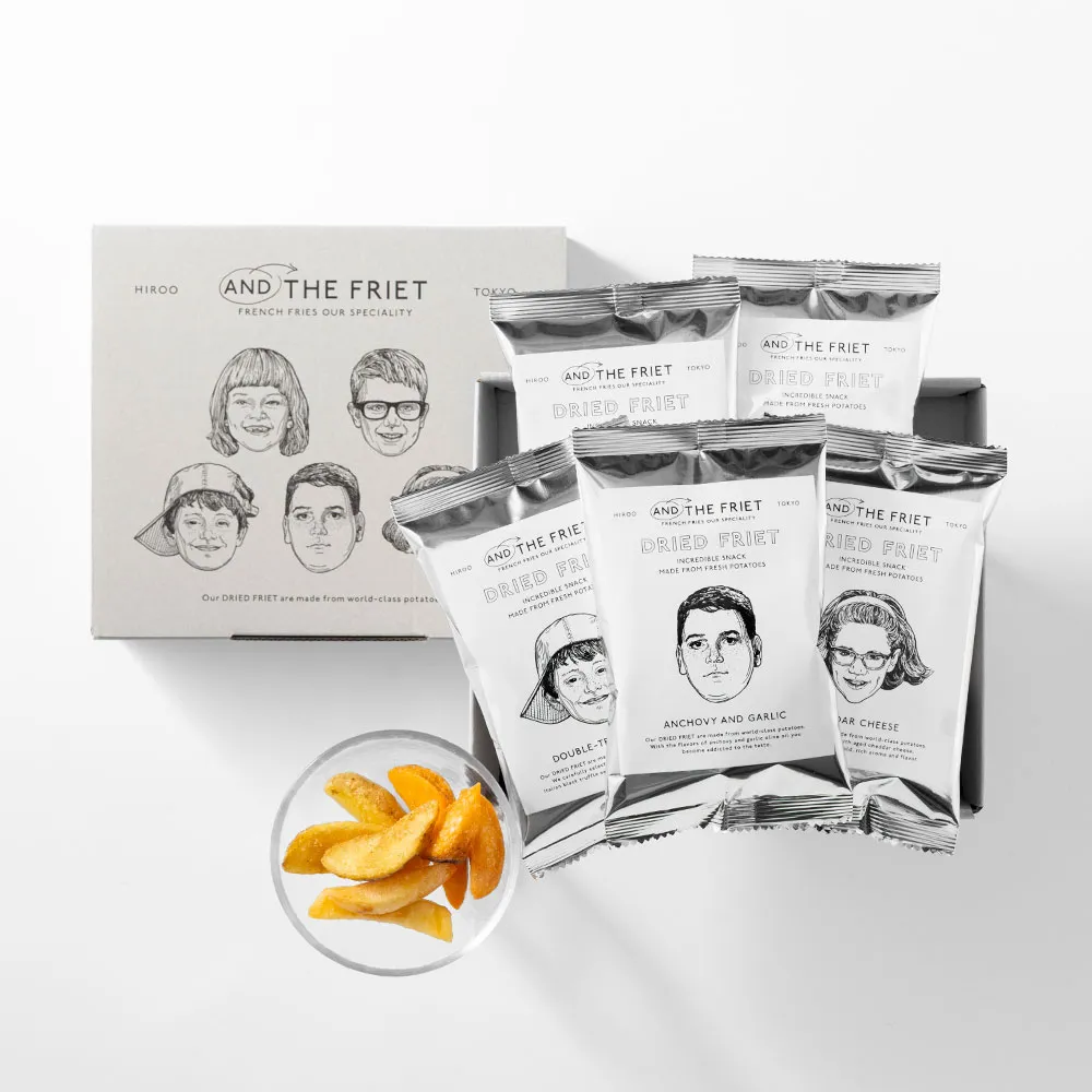 〈アンドザフリット〉MINI 5-PACK GIFT BOX