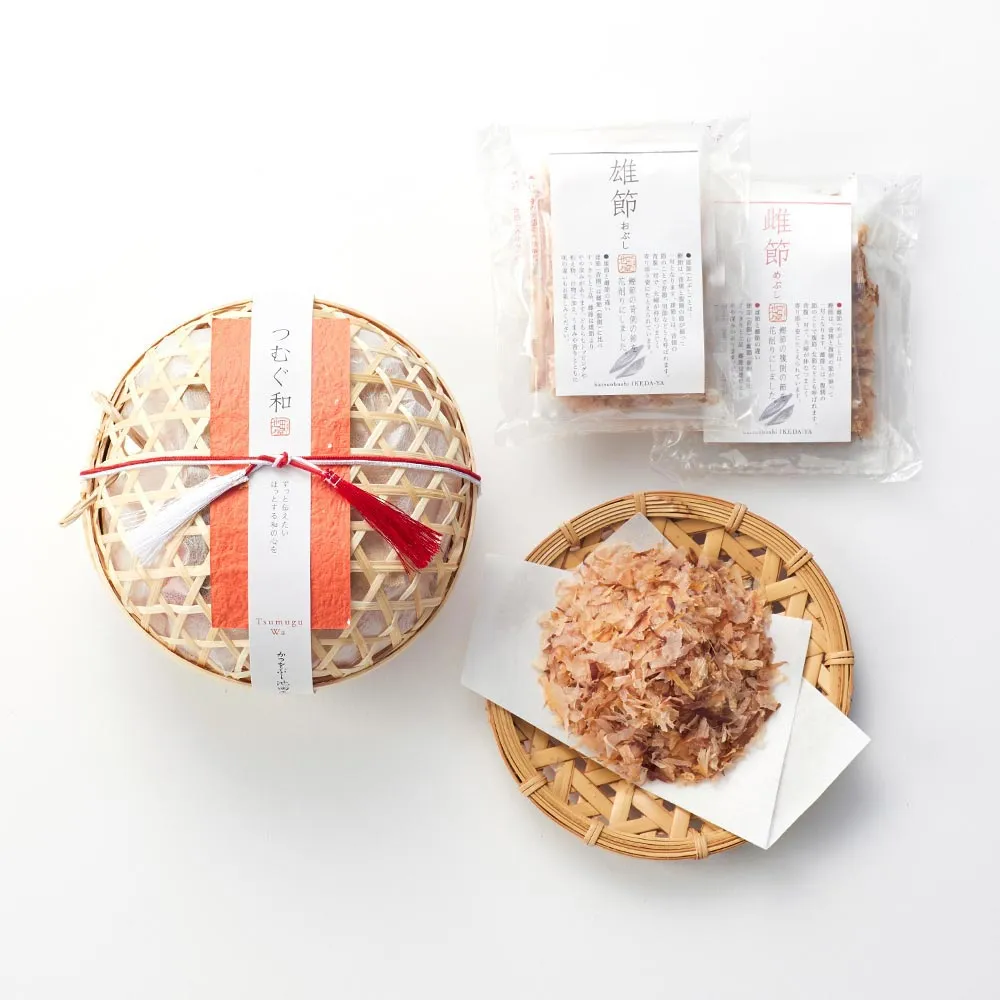 金かすてら/抹茶［まめや金澤萬久］＋つむぐ和/朱のかご［池田屋］ 3品目