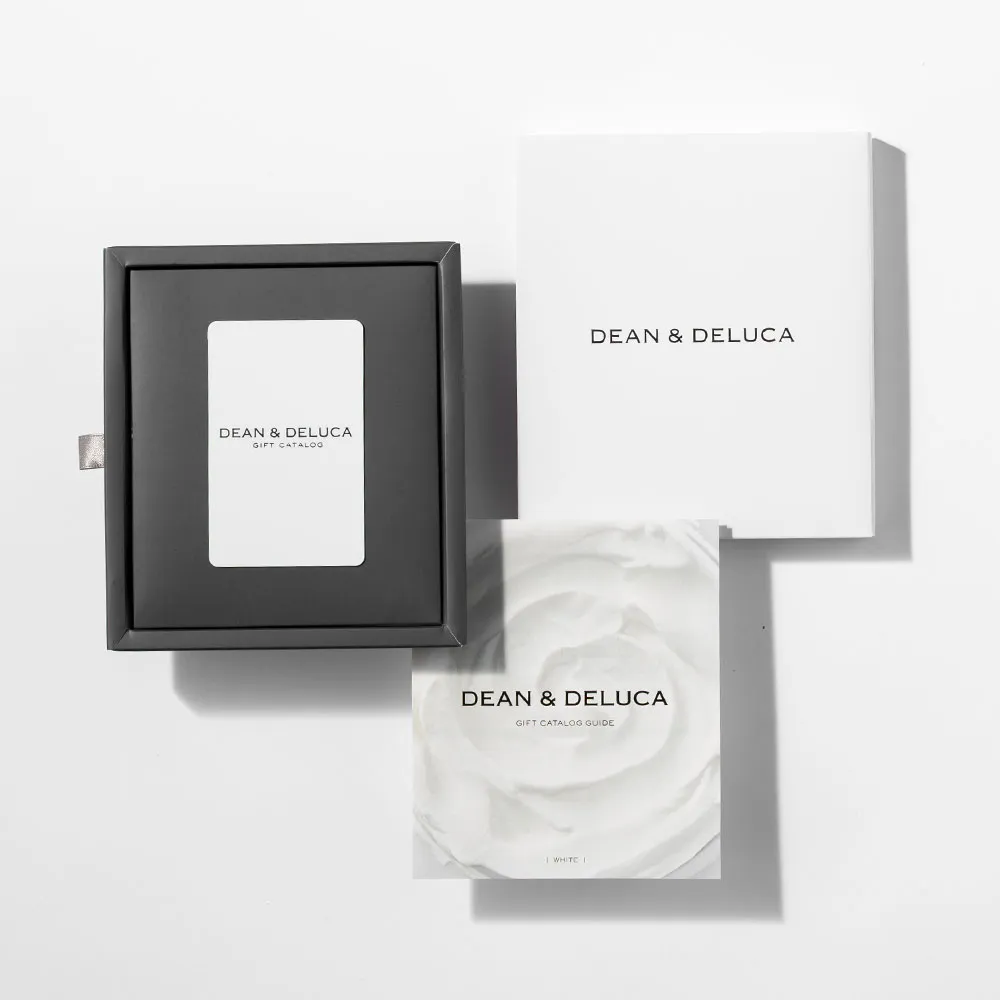 【2品】カタログギフト/カードタイプ/ホワイト［ディーン＆デルーカ］