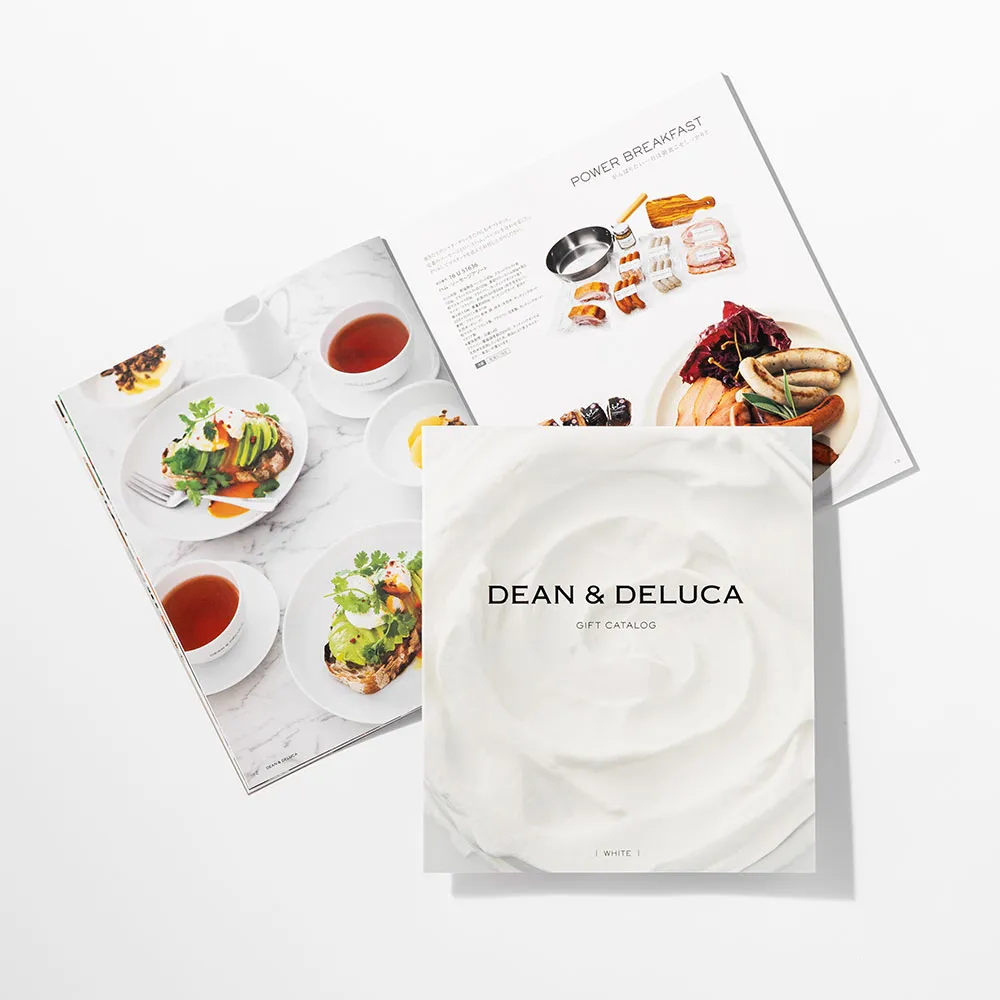 【3品】カタログギフト/ブックタイプ/ホワイト［ディーン＆デルーカ］