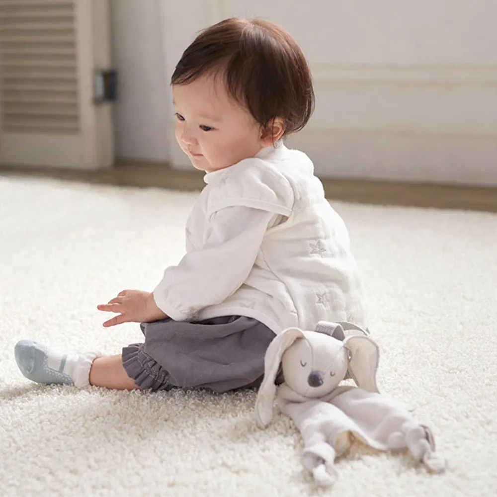 ふくふく6重ガーゼ ベビートイ /  グレー［ディモワ］