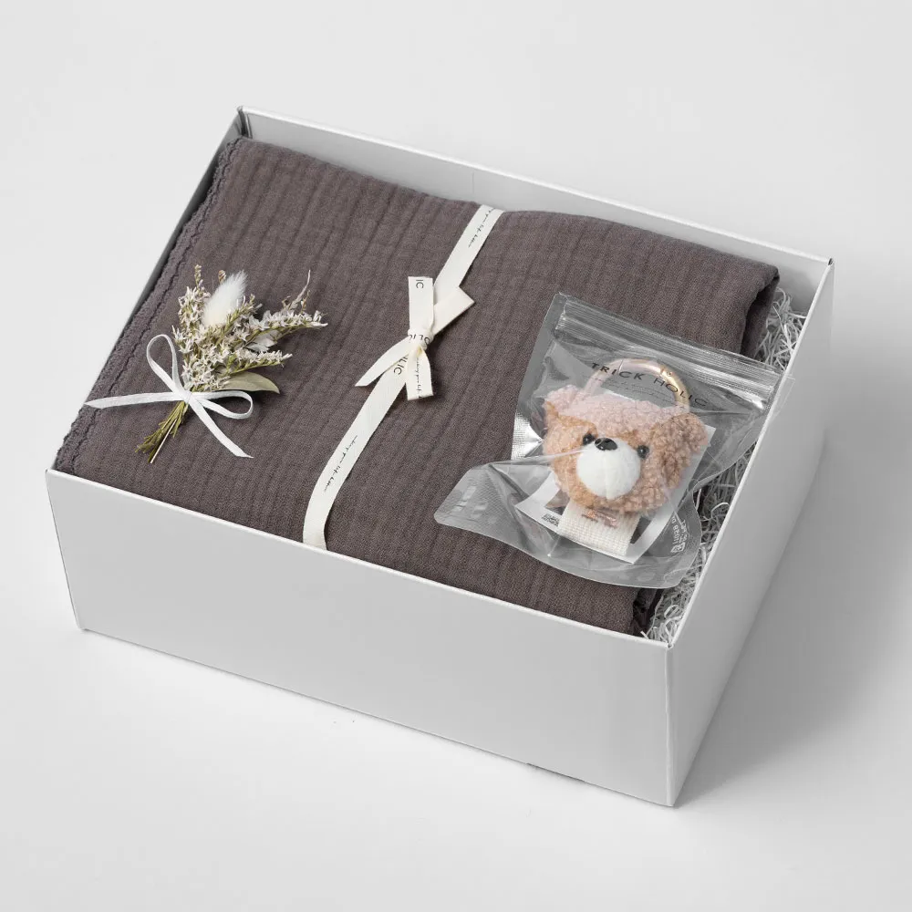 TRICK HOLIC BOX / SWADDLE+BEAR TAG / チャコール［トリックホリック］ 12