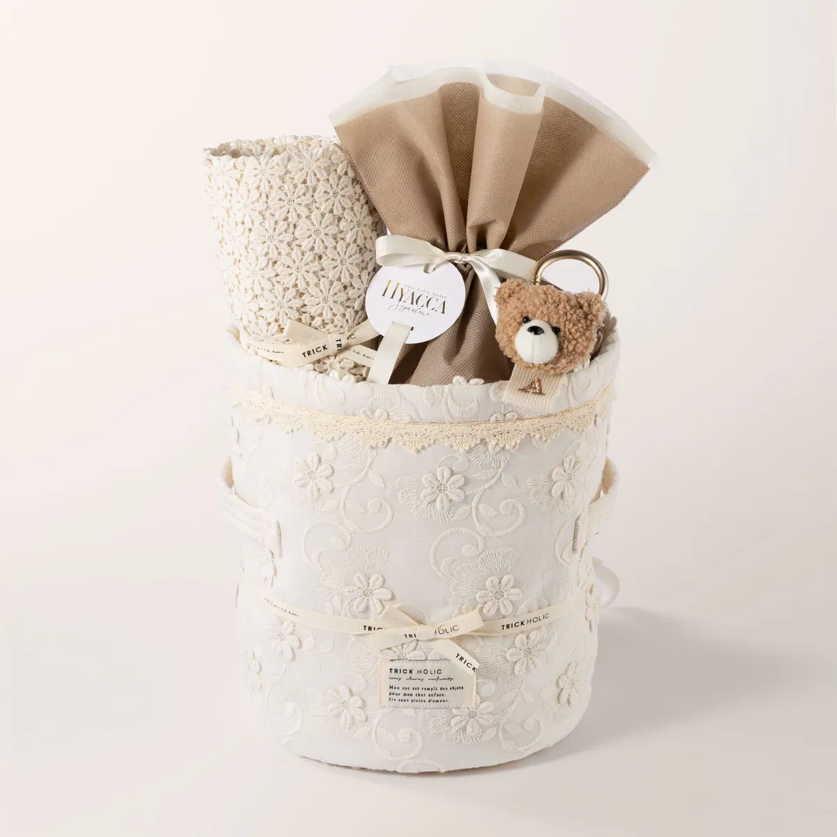 BABY DIAPER BAG / ガーデンフラワー / レース［トリックホリック］ A