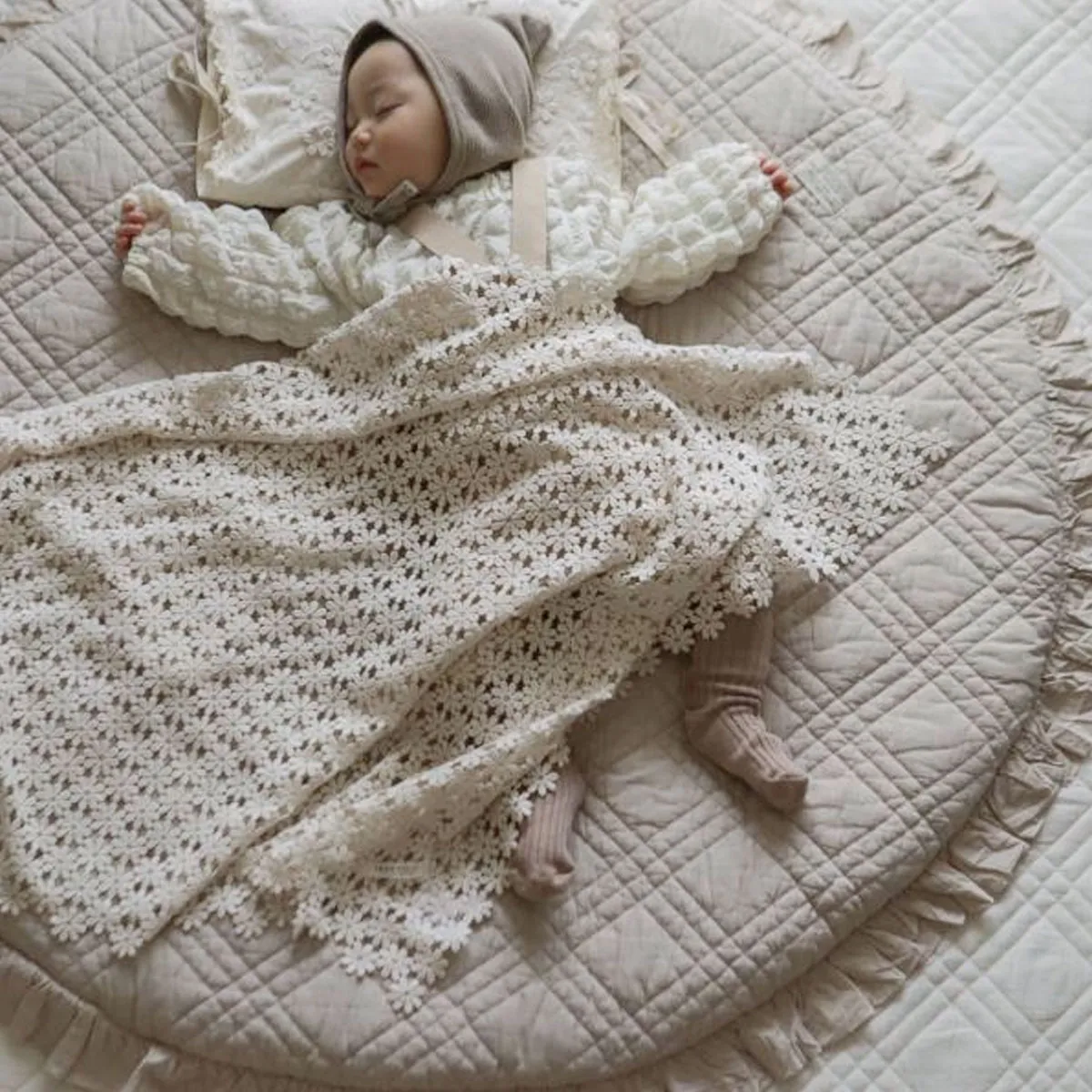 TRICK HOLIC BOX / SWADDLE+BEAR TAG / ガーデンフラワー［トリックホリック］ A