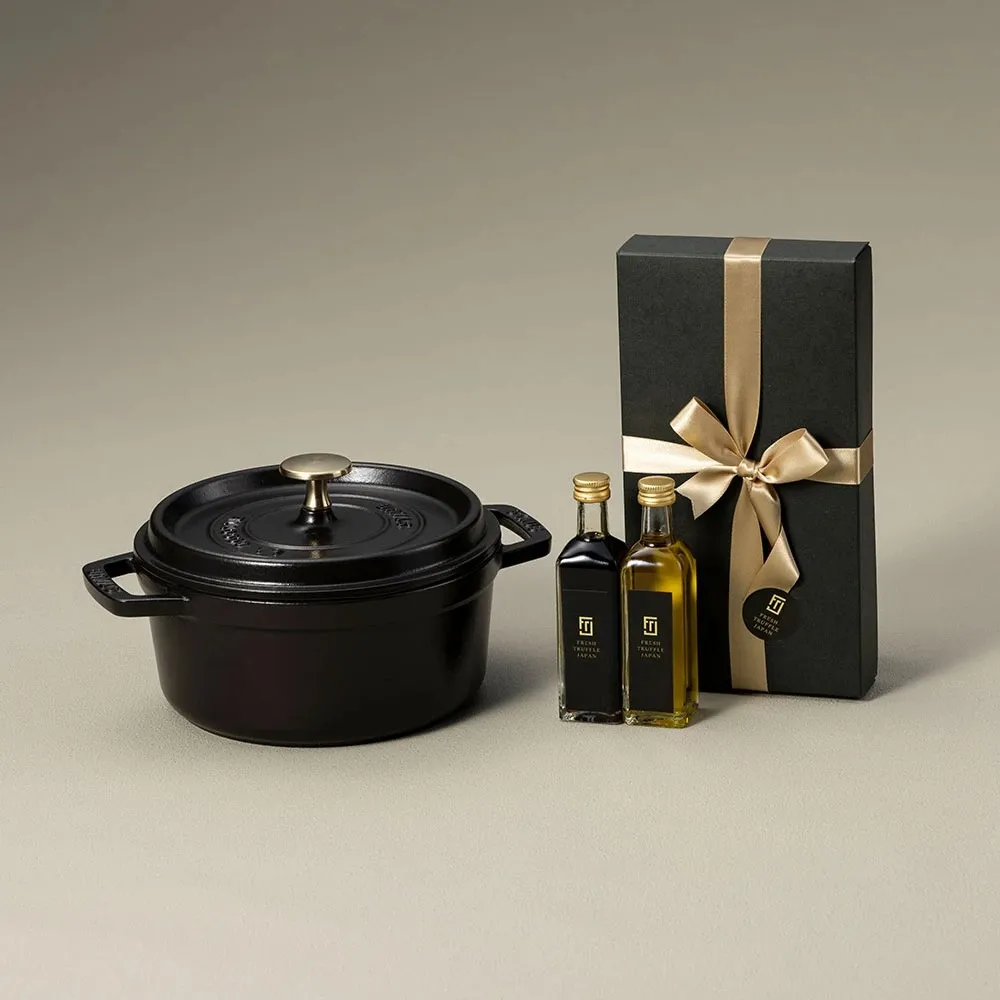 HOUSE WARMING BOX / STAUB / TRUFFLE OIL / BLACK