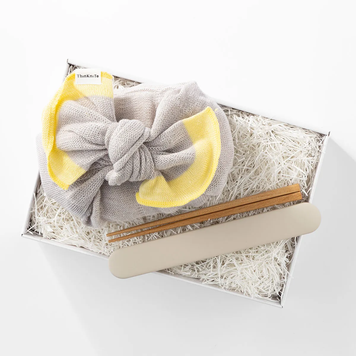 LUNCH TIME BOX / お弁当セット+つつみ /  イエロー