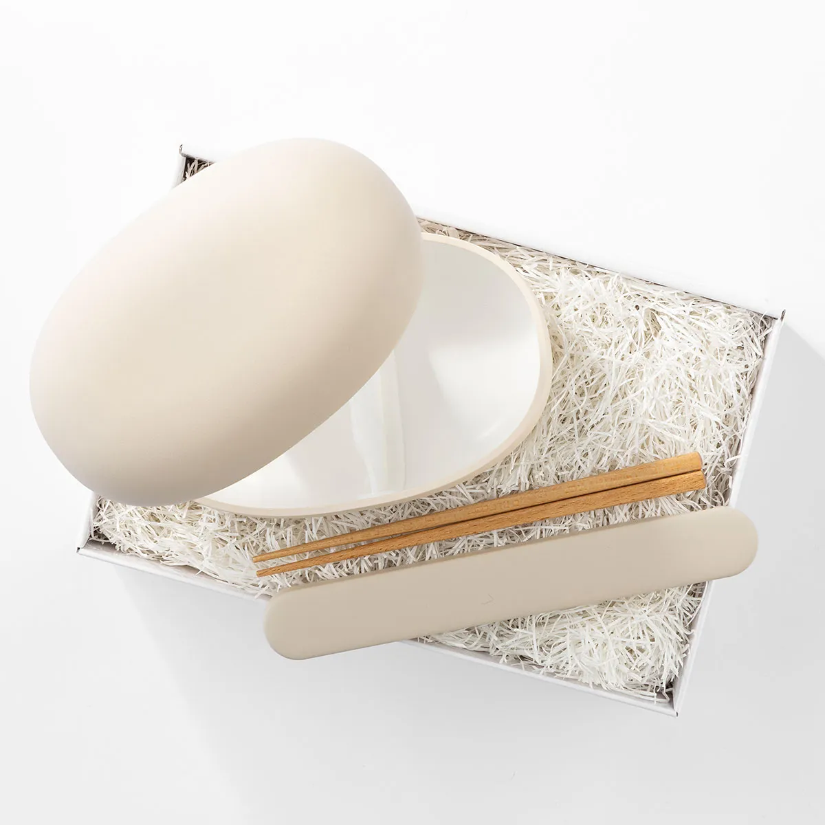 LUNCH TIME BOX / お弁当セット /  アイボリー