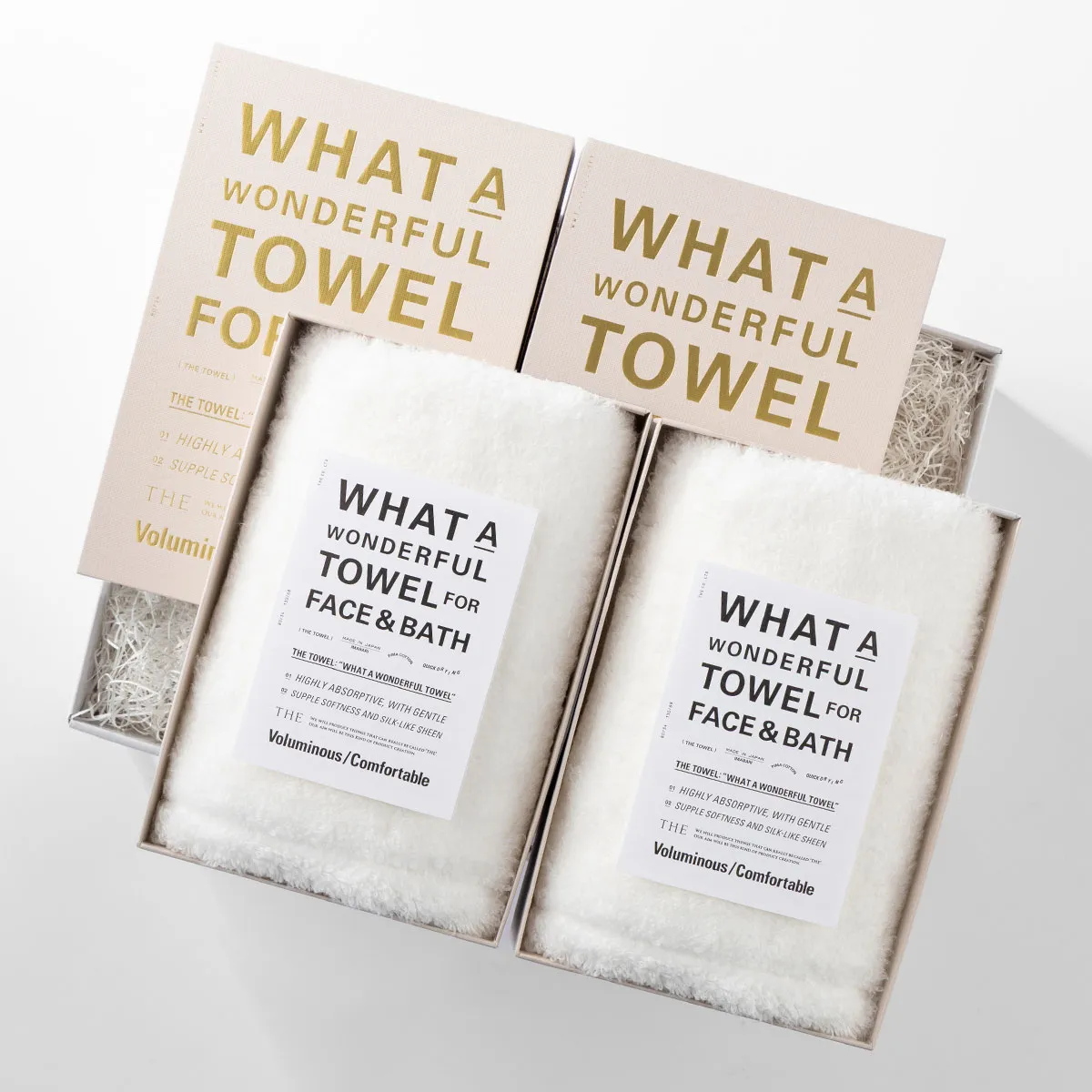 THE TOWEL BOX /  ホワイト［THE］