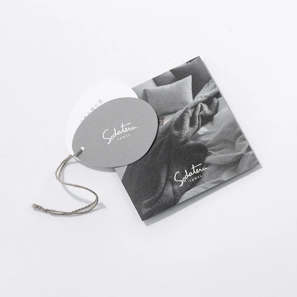 feel フェイスタオル 2枚セット / ムーングレージュ＆チャコール［育てるタオル］ 9