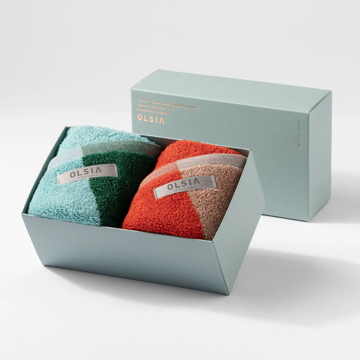 フェイスタオル2枚セット［オルシア］ 3