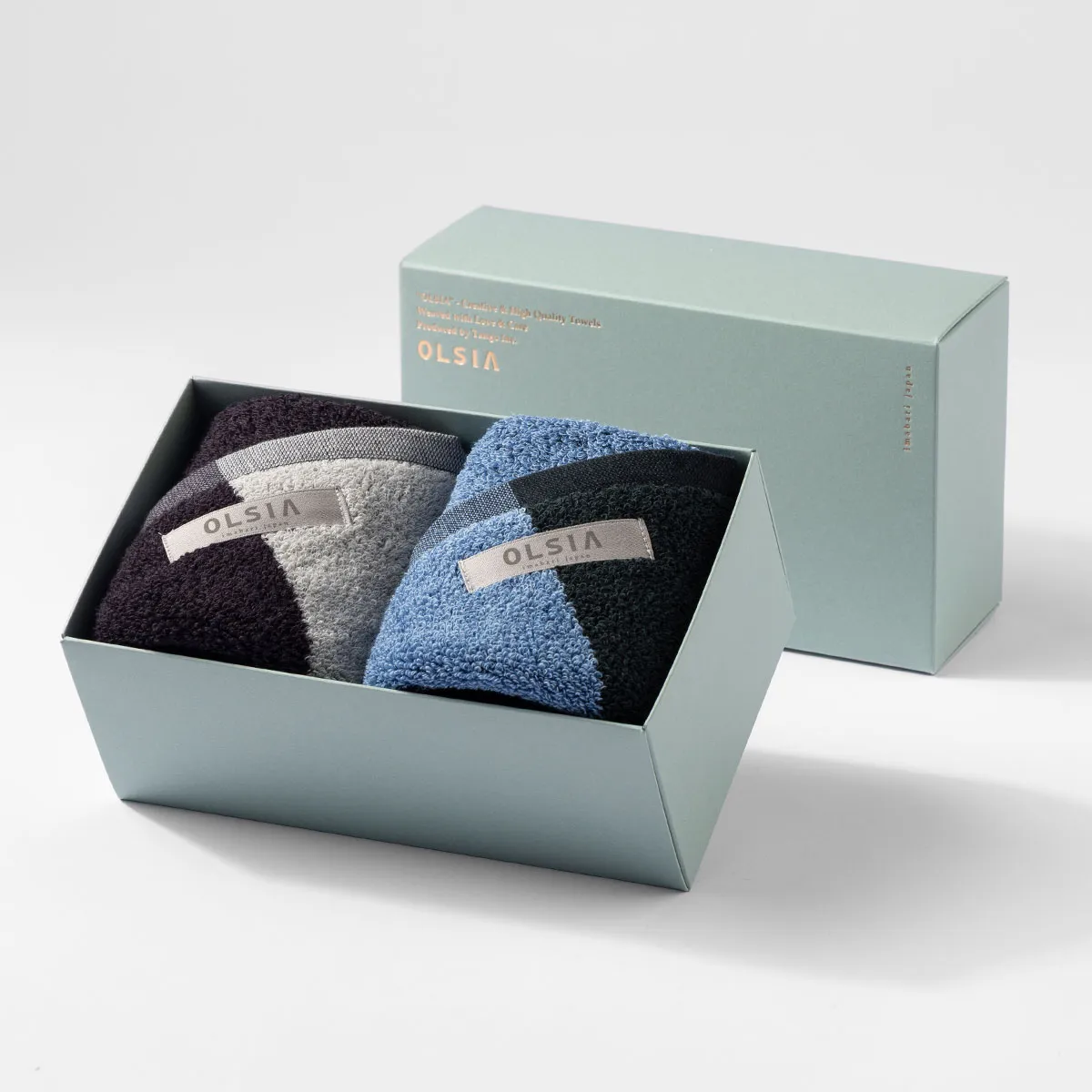 フェイスタオル2枚セット［オルシア］ 2