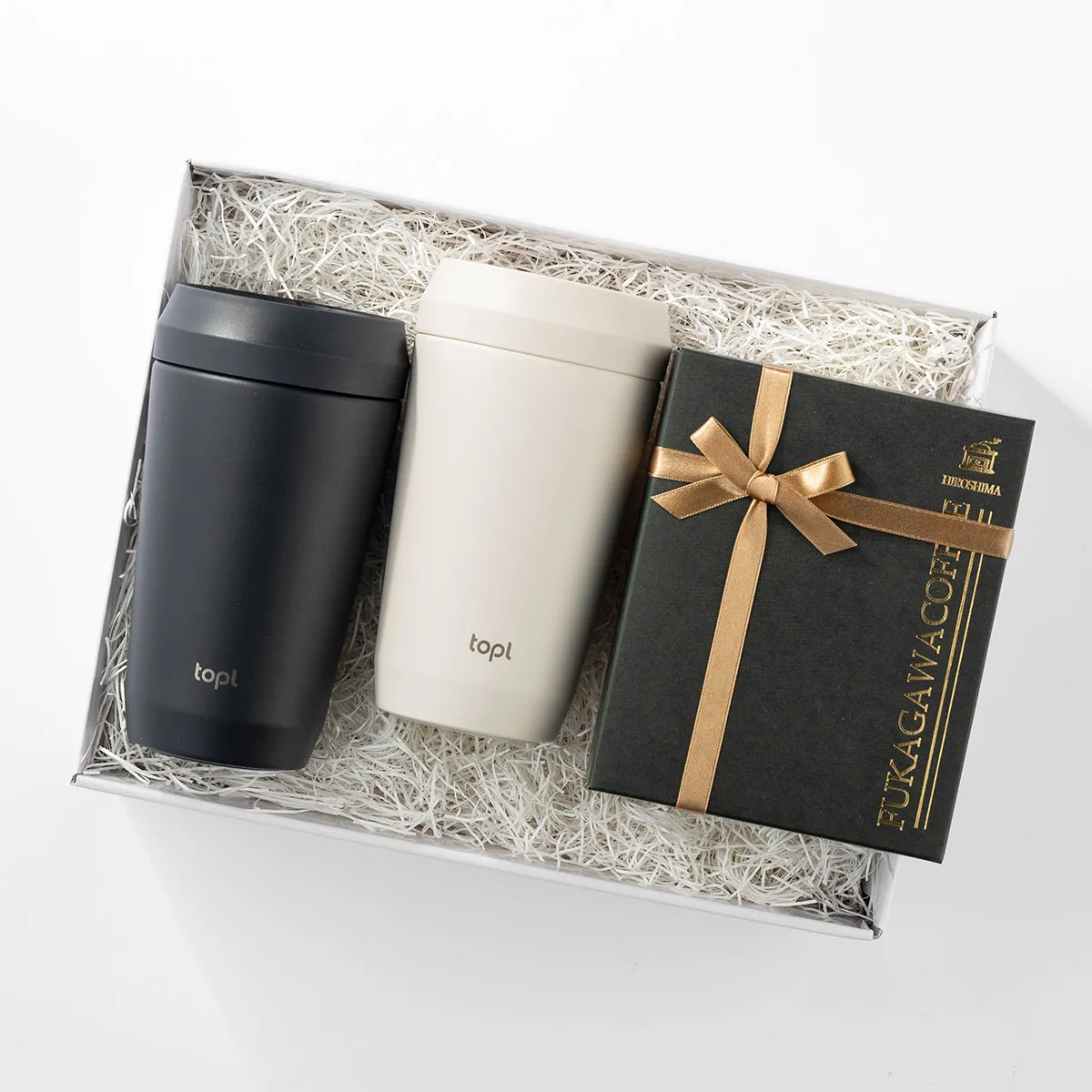 CAFE TIME BOX / ステンレスタンブラー+コーヒー / DUO / ソルト＆チャコール CAFE TIME BOX / ステンレスタンブラー+コーヒー / DUO / ソルト＆チャコール 168