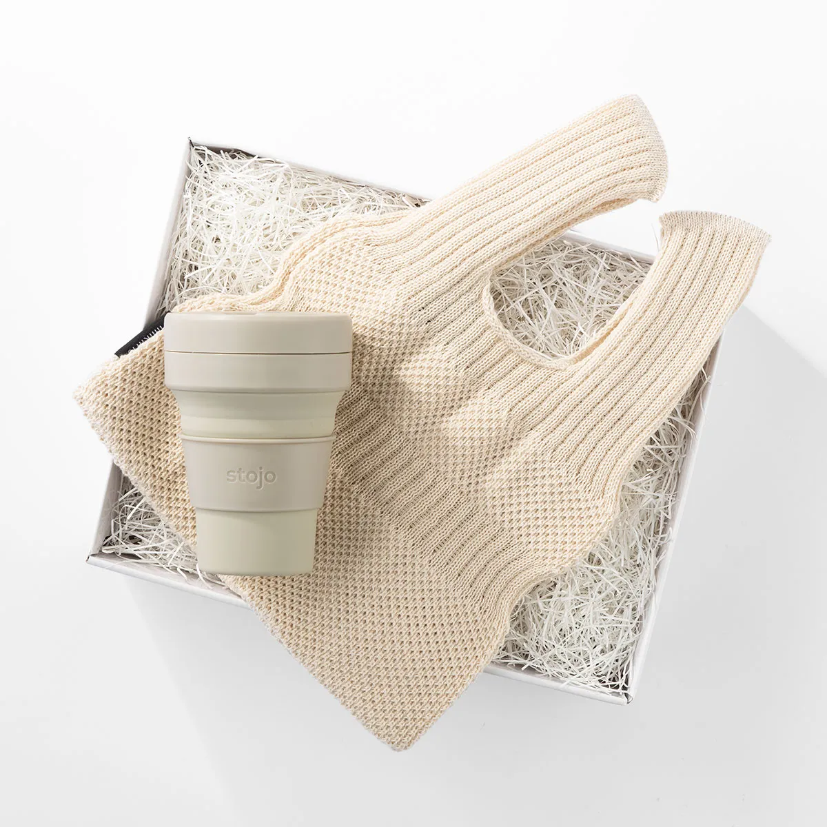 CAFE TO GO BOX / 折りたたみタンブラー+バッグ / アイボリー CAFE TO GO BOX / 折りたたみタンブラー+バッグ / アイボリー 169