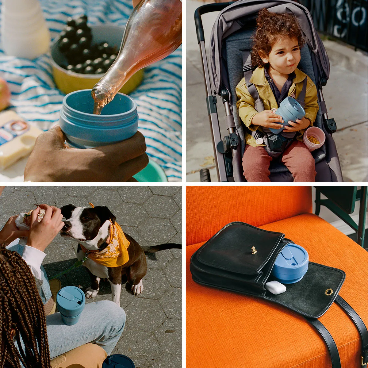 CAFE TO GO BOX / 折りたたみタンブラー+バッグ / アイボリー 5