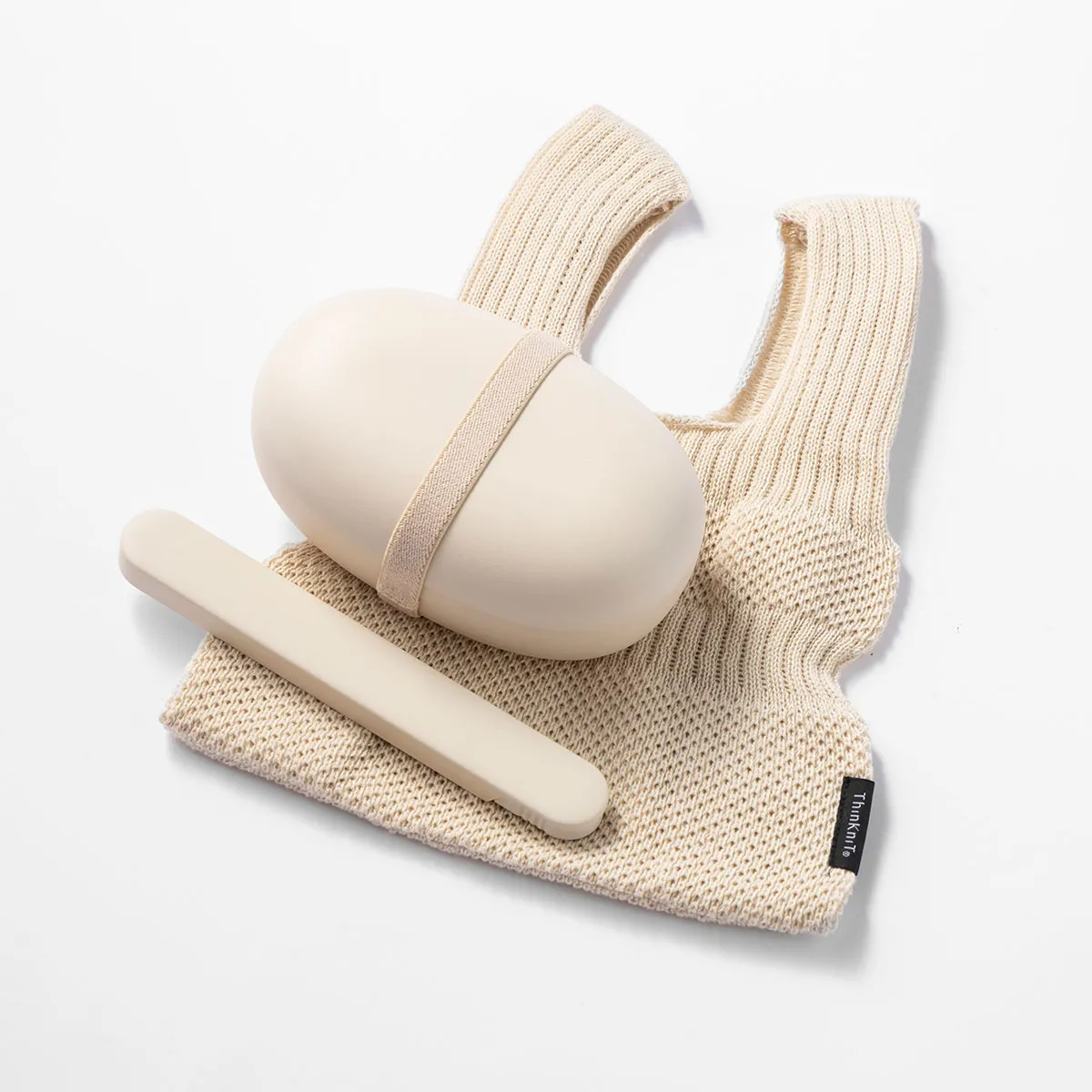 ThinKnit ニットバッグ ドレス / S / アイボリー［シンクニット］ 3