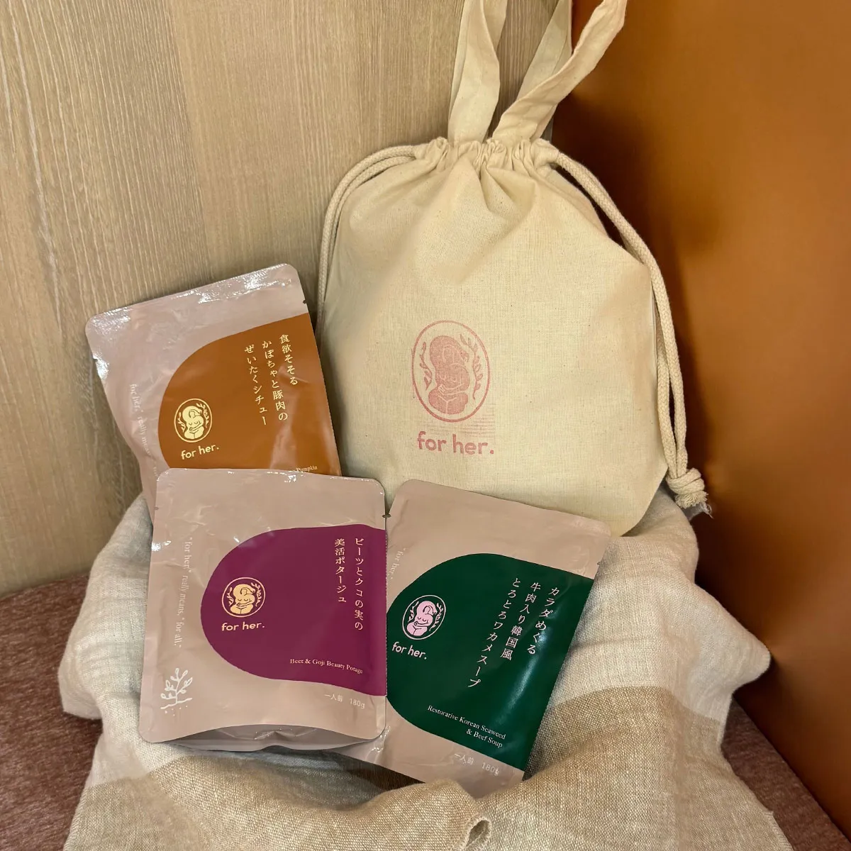 NOURISH omamori soup / 3食セット［for her.］ 5