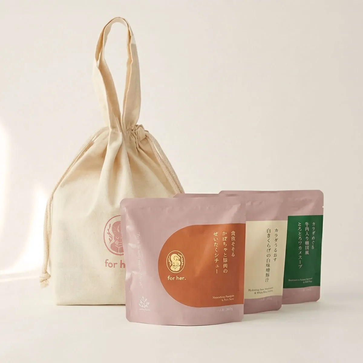 DAILY omamori soup / 3食セット［for her.］ 2