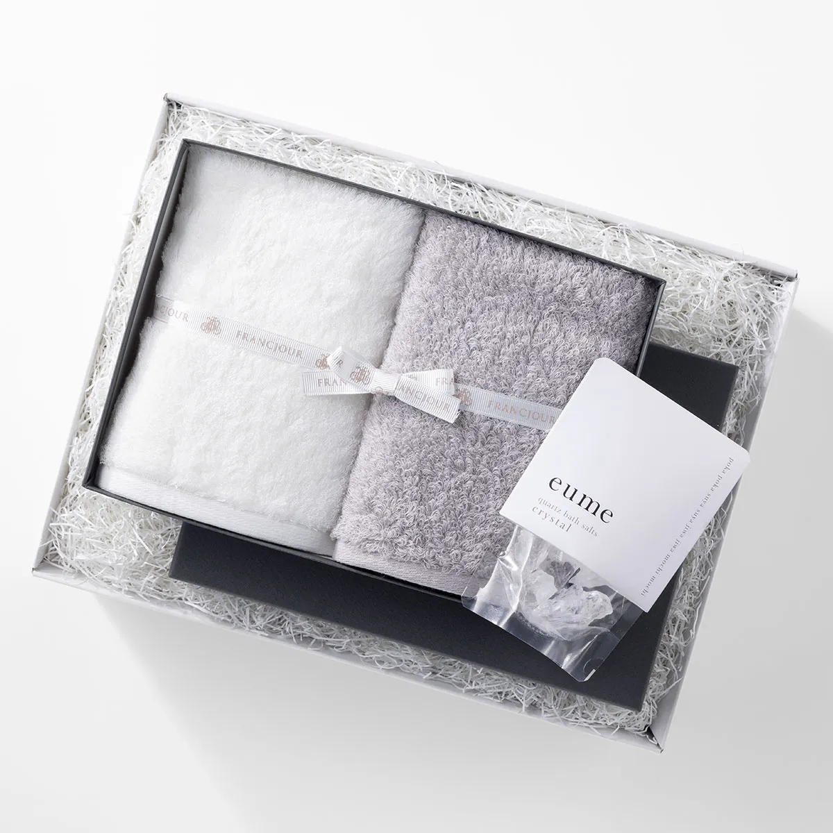 BATH TIME BOX / クォーツバスソルト 3days+フェイスタオル2枚 2