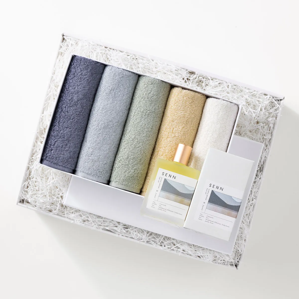 SELF CARE BOX / ヘアオイル+ミニタオル5色セット 2