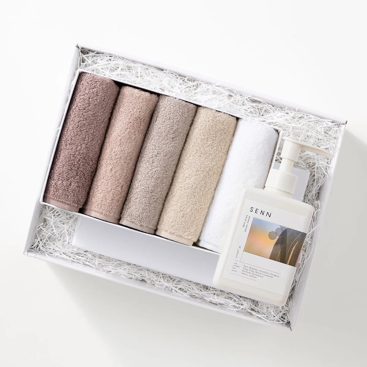 SELF CARE BOX / ハンドソープ+ミニタオル5色セット 2